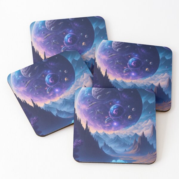 Item preview,  Planet and the mountains designed and sold by natureart567.