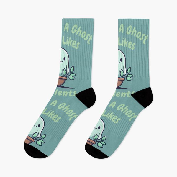 Item preview, I'm Just A Ghost Who Likes Succulents designed and sold by AdiRemba.