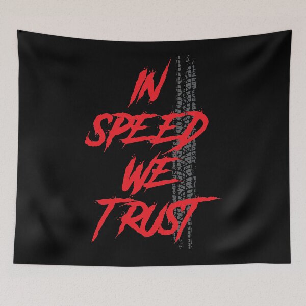 Item preview, In Speed We Trust designed and sold by CUTOCARS-SHOP.