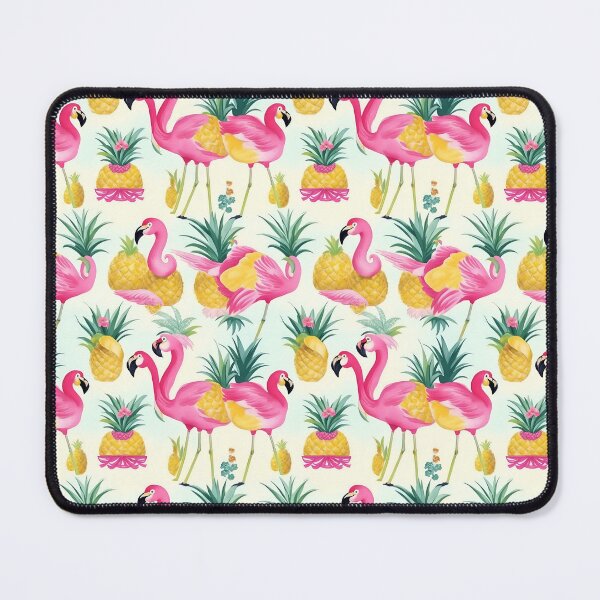 Item preview, Summer Patterns with Flamingos and Pineapples designed and sold by StevenE-shop.