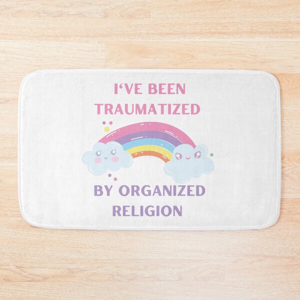 Item preview, Rainbow atheist - I've been traumatized by organized religion  designed and sold by ColorRealm.