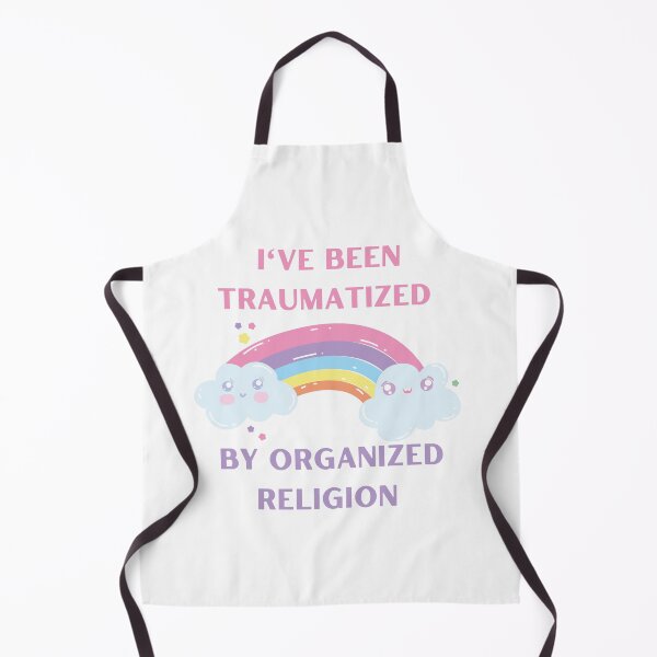 Item preview, Rainbow atheist - I've been traumatized by organized religion  designed and sold by ColorRealm.