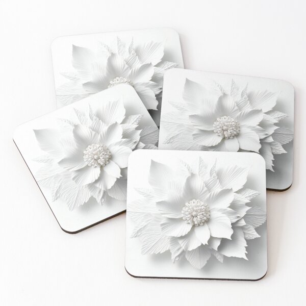 Item preview, Fantasy White Flower Closeup designed and sold by AdrianGrosu.