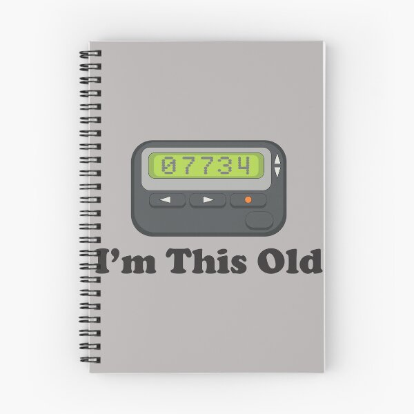 Item preview, Beeper I'm This Old designed and sold by Alema Art.