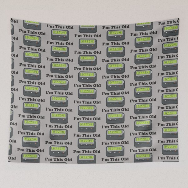 Item preview, Beeper I'm This Old designed and sold by Alema Art.