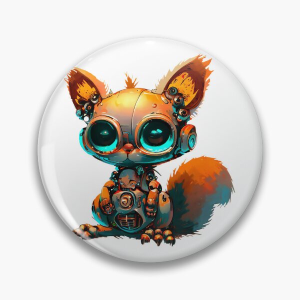 Item preview, Robo-Squirrel! designed and sold by kukamatsu.