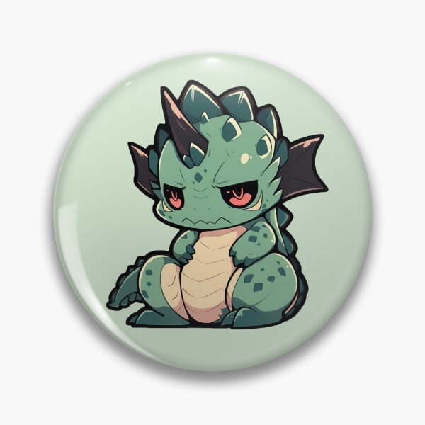 Item preview, Grumpy Green Dragon cuteAF designed and sold by CuteAFdesigns.