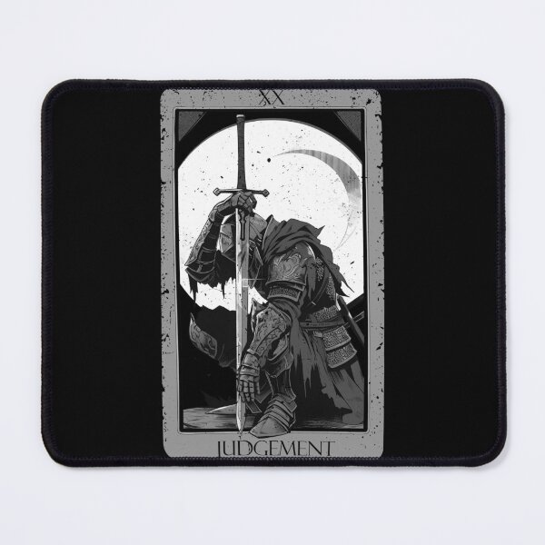Item preview, Knight Kneeling Judgement Tarot Card designed and sold by Spell-Craft.