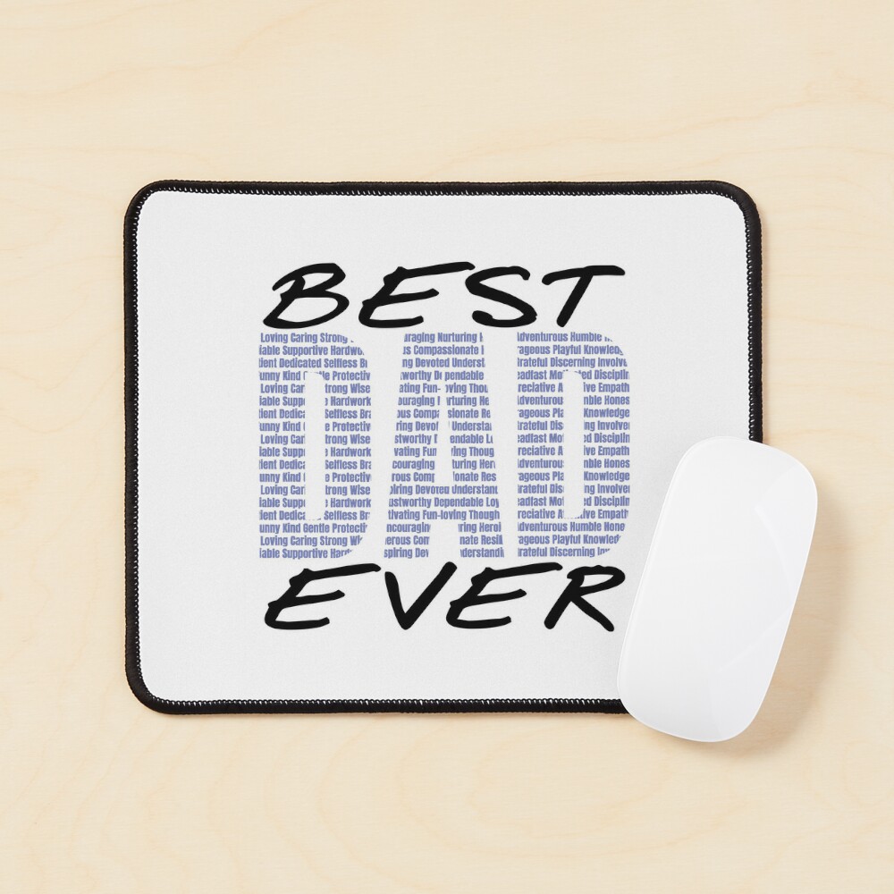 Best Dad Ever Daddy Father Adjective Word Description Sticker for Sale by  NeuDsigns