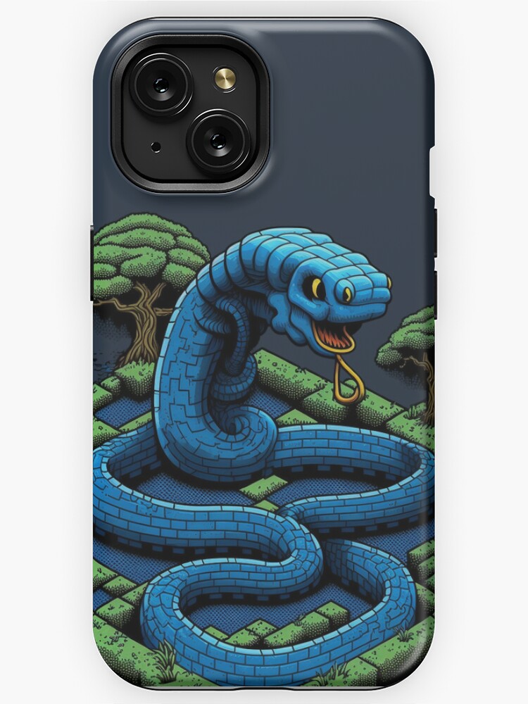 Google Snake Pixel Game Greeting Card for Sale by berrylemon