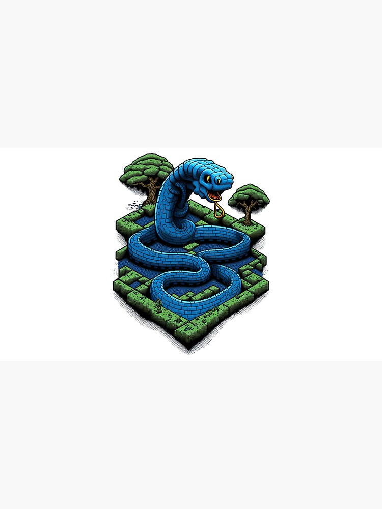 Google Snake Pixel Game | Cap