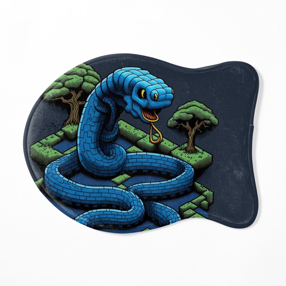 Google Snake Pixel Game Poster for Sale by berrylemon