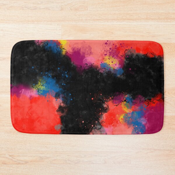 Item preview, Crushing Color - Red Abstract Art designed and sold by Joey Santiago.