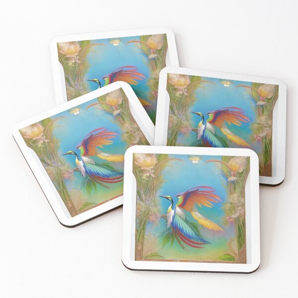 Item preview, Mythic tropical Birds designed and sold by SriGem.