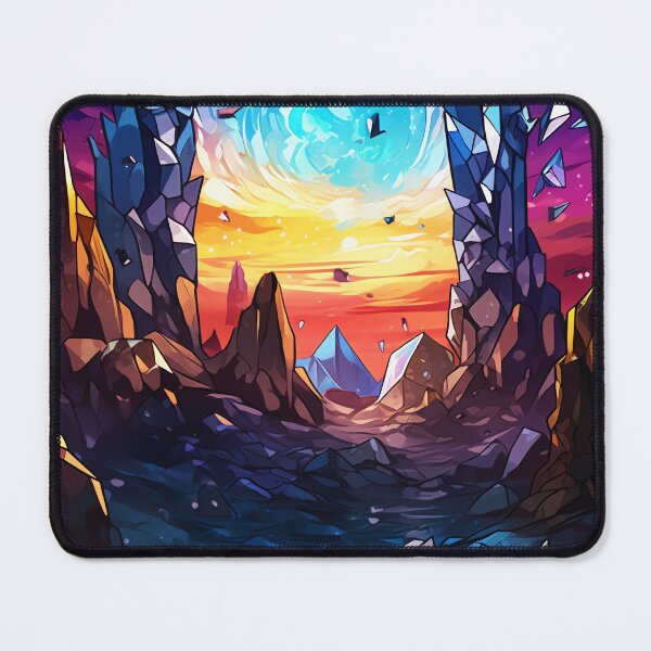 Item preview, The wonderful crystal universe - Designer Art  designed and sold by WunderSticker.