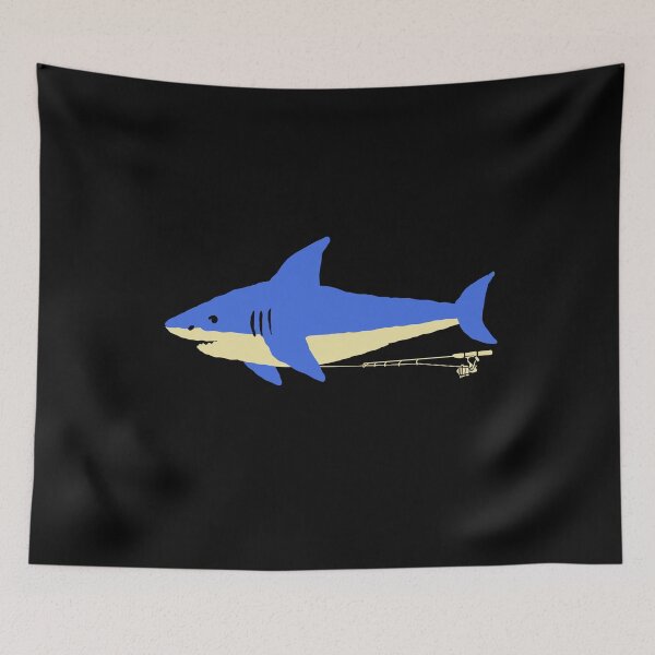 Item preview, Shark Fishing Rod designed and sold by AMERICANCHEEZ.