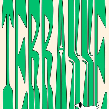 Artwork thumbnail, Terrasse poster by Elizza Martin