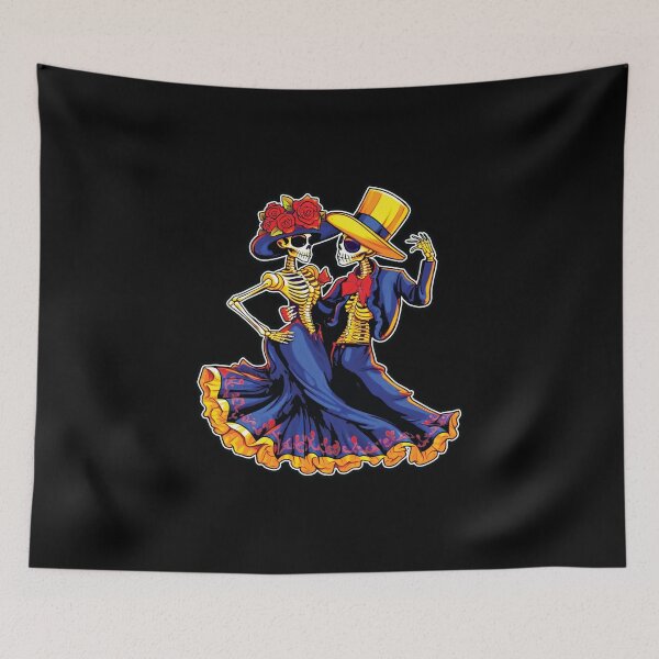 Item preview, Bailar Conmigo! - Día de los Muertos - Dance with Me! - Day of the Dead designed and sold by Rickie Pauley.