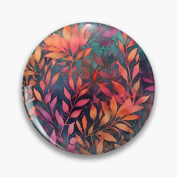 Item preview, Herbal and floral pattern 1 designed and sold by Red Witch Art.