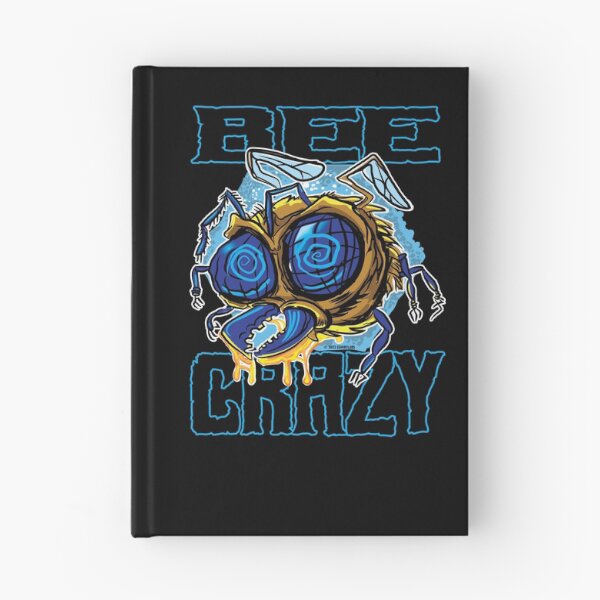 Item preview, Bee Crazy wacked out bee designed and sold by eShirtLabs.