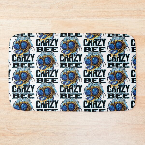 Item preview, Bee Crazy wacked out bee designed and sold by eShirtLabs.