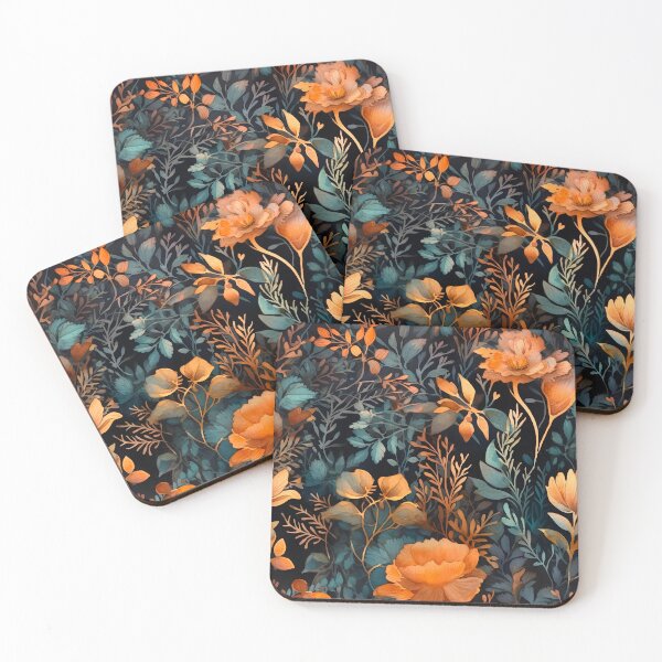 Item preview, Herbal and floral pattern 2 designed and sold by Red Witch Art.