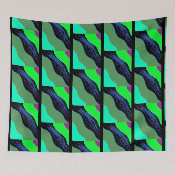 Item preview, 13 Going on 30 Camouflage - purple, blue, green, mint designed and sold by krishivbonne.