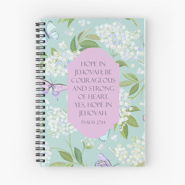 Item preview, Salmo 27:14 designed and sold by Paper Bee Gift Shop.