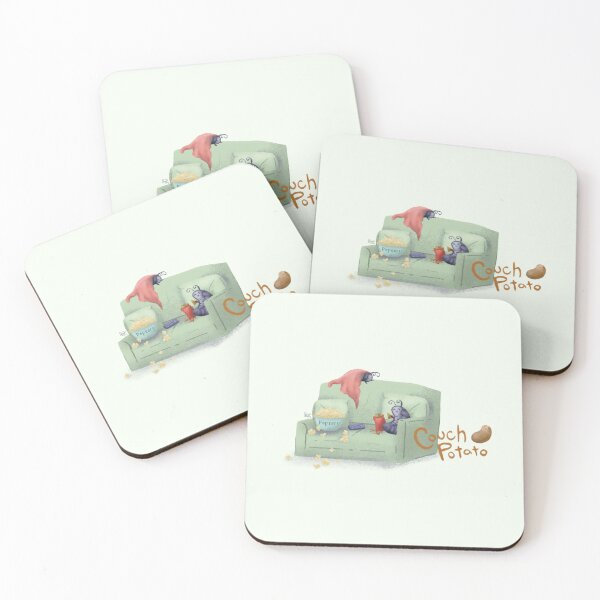 Item preview, Couch Potatos designed and sold by K. Pastva Illustration.