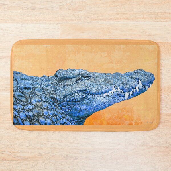 Item preview, Gator Art Swampy Blue Grin Florida Wildlife designed and sold by Sharon Cummings Art.