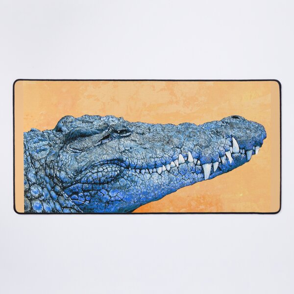 Item preview, Gator Art Swampy Blue Grin Florida Wildlife designed and sold by Sharon Cummings Art.