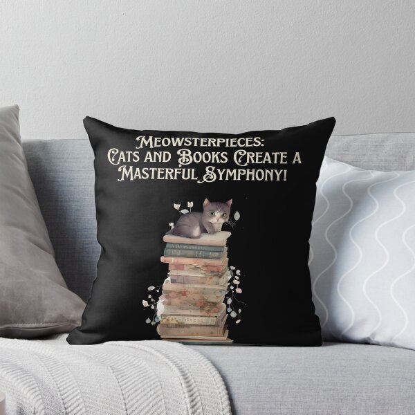 Item preview, Meowsterpieces: Cats and Books Create a Masterful Symphony! designed and sold by Mechanical-Artt.