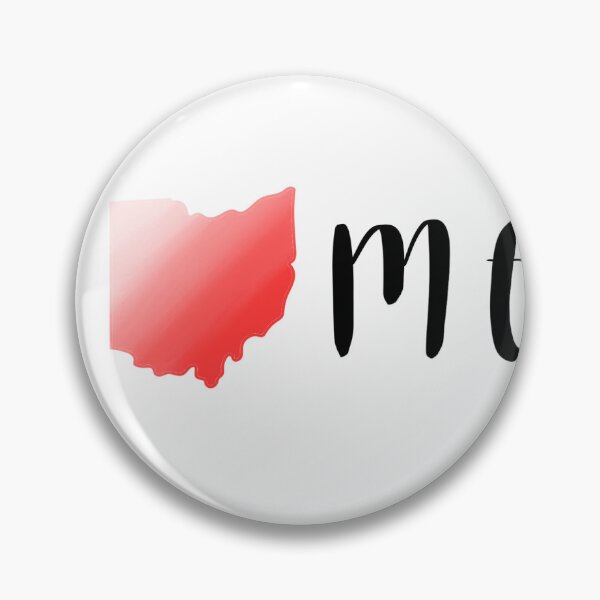 Item preview, Ohio Home Sticker - red designed and sold by Stix4All.
