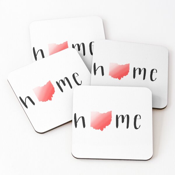 Item preview, Ohio Home Sticker - red designed and sold by Stix4All.