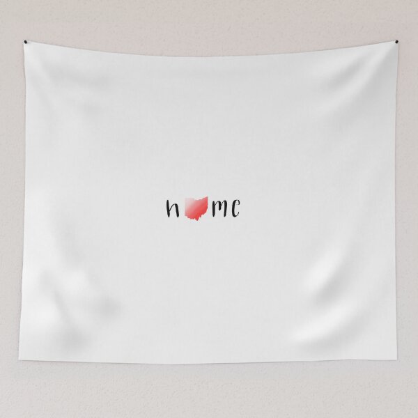 Item preview, Ohio Home Sticker - red designed and sold by Stix4All.