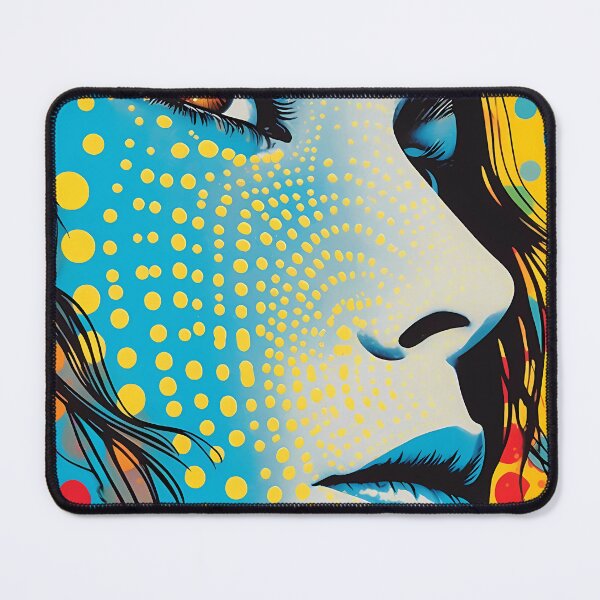 Item preview, Trippy Portrait 60's - Wall Art designed and sold by Mitch-Angelo.