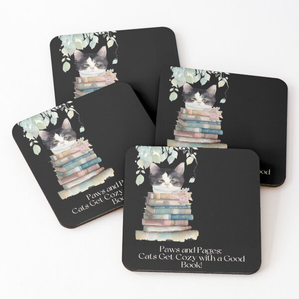 Item preview, Paws and Pages: Cats Get Cozy with a Good Book! designed and sold by Mechanical-Artt.