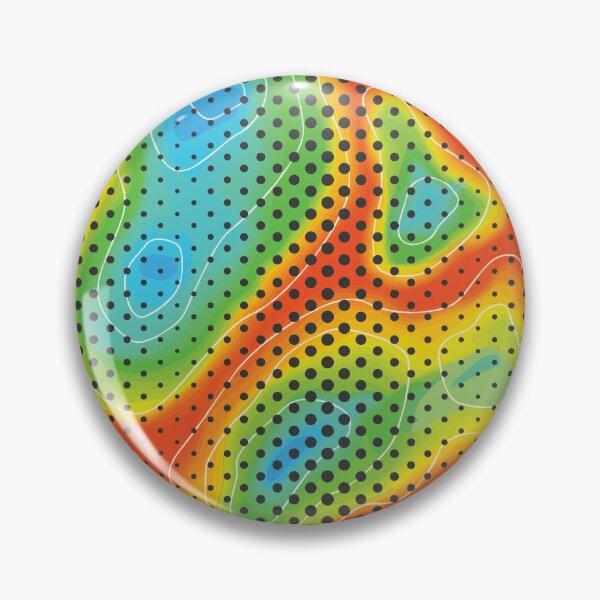Item preview, Heat Wave Heatmap designed and sold by ColorZoo.