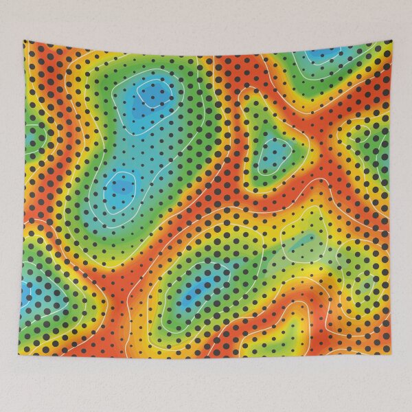 Item preview, Heat Wave Heatmap designed and sold by ColorZoo.