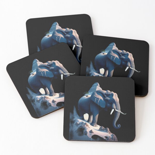 Item preview, elephant in the mountains designed and sold by EuropeanPrints.