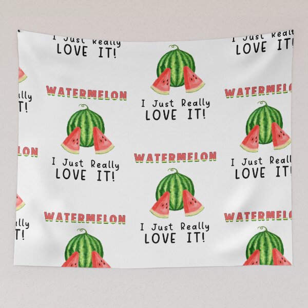Item preview, Watermelon I Just Really Love It,  Watermelon Is My Favourite designed and sold by SportyDogShop.