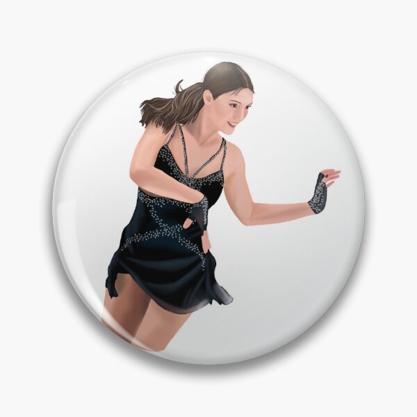 Item preview, Alexia Paganini Sticker | Figure Skating Sticker designed and sold by fskatingprints.