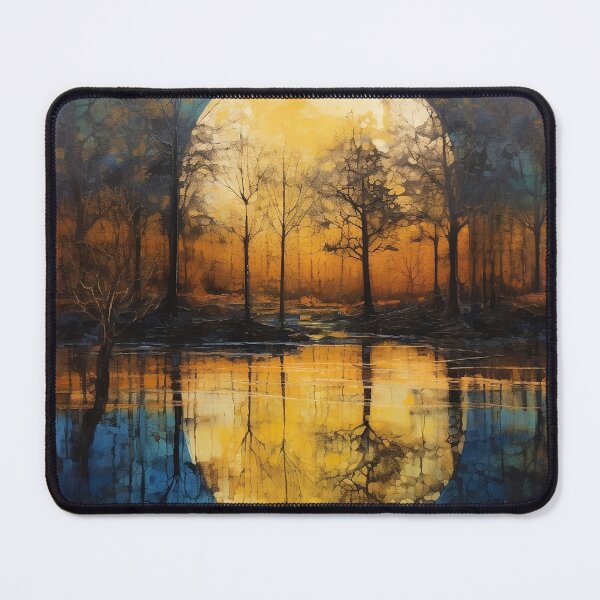 Item preview, Moon over the lake designed and sold by soczeq1.