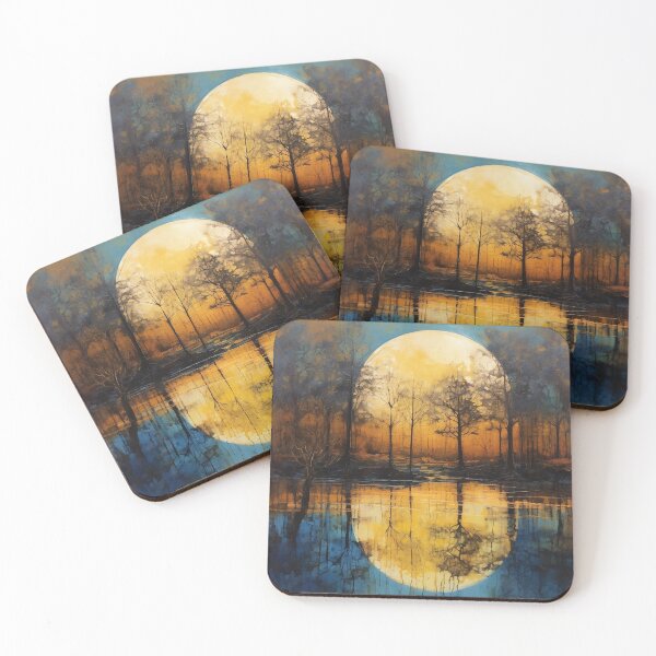 Item preview, Moon over the lake designed and sold by soczeq1.