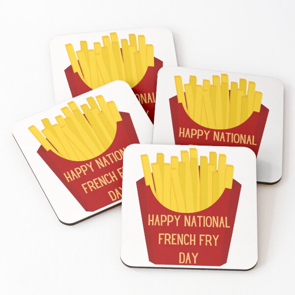 Item preview, Happy French Fry Day designed and sold by Simo0455.