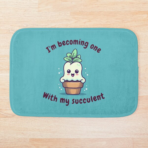 Item preview, I'm Becoming One With My Succulent designed and sold by AdiRemba.