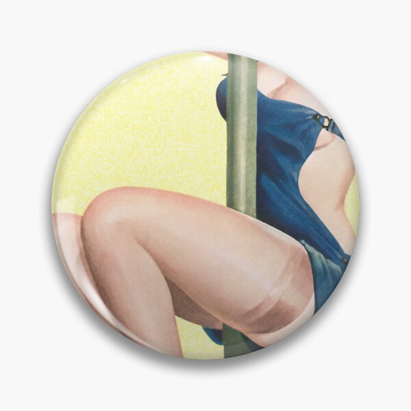 Item preview, Pin up girl ! Firefighter girl with axe  designed and sold by clementcooperc.