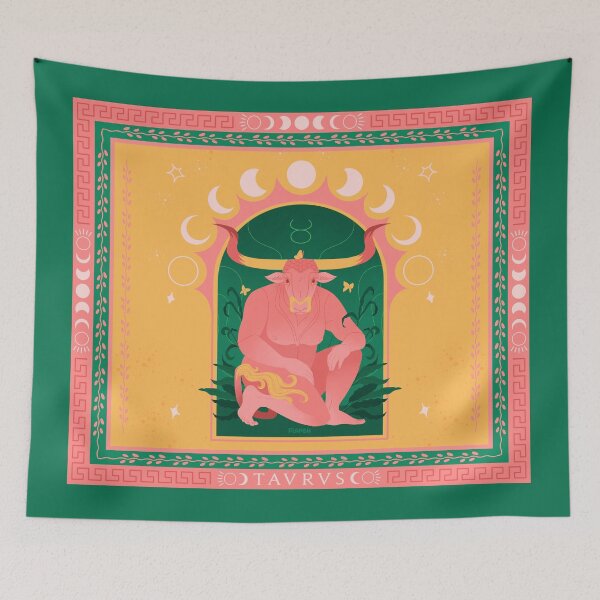 Item preview, Taurus - Ancient Greek Astrology Series designed and sold by flaroh.