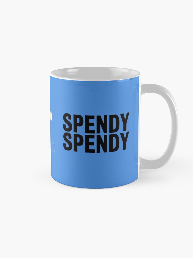 Alternate view of Spendy Spendy Mug - Bailiff Blue Mug