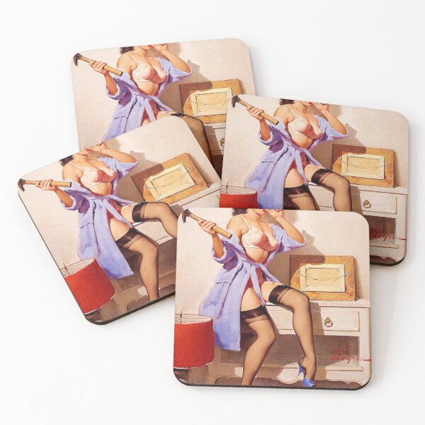 Artikelvorschau, Pin-Up-Girl - Elvgren - Vintage entworfen und verkauft von clementcooperc.